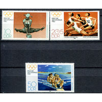 ГДР - 1980г. - Летние Олимпийские игры - 3 марки - полная серия, MNH [Mi 2503-2505]. #O-Se-Z-1-36