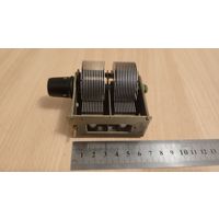 Кпе 2х12х459пф.(Конденсатор переменной емкости)