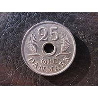 Дания. 25 эре.1972. С 20 копеек. Распродажа коллекции. Смотрите другие лоты.