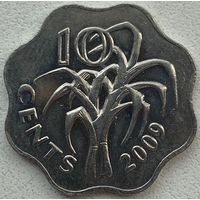 Свазиленд 10 центов 2009 г.