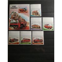 Сомали 1999 г. Пожарные автомобили.