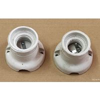 Патрон Е27 фарфор с основание, 2 штуки с 1 рубля