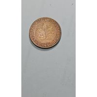 ФРГ 5 пфеннигов 1950 года .  F