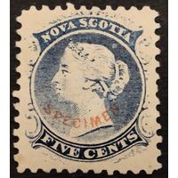 Новая Шотландия( Nova Scotia) 1860г. Mi7