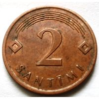 2 сантима 2009 Латвия