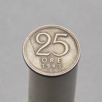 Швеция 25 эре 1943