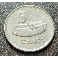 Фиджи 5 центов, 1998     ( 1-7-1 )