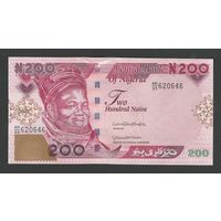 Нигерия 200 найра 2023 года. Тип Р-47. Состояние UNC