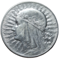 5 злотых 1932 красивая