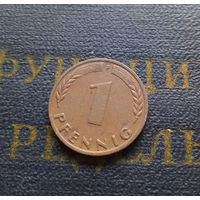 1 пфенниг 1969 (F) Германия ФРГ #04