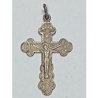Крестик серебро  925 проба .