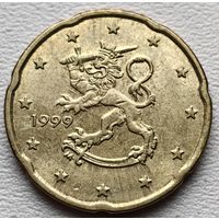 Финляндия 20 евроцентов 1999