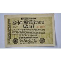 1923 год 10 000 000 марок Германия