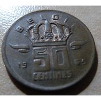 50 сентим 1965 BELGIE