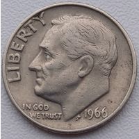 США 10 центов (1 дайм) 1966. Возможен обмен