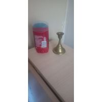 Подсвечник латунь