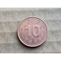Южная Корея 10 вон, 2013г. (U-)
