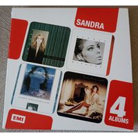 Sandra - The Long Play/Mirrors/Into A Secret Land/Painting In Yellow (4CD) (Европа)