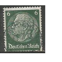 Германия. Президент П.Гинденбург. 1932г. Mi#484.