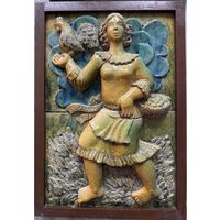 Нестеревский Н.Л. Керамическое панно. Размер 90х60см.