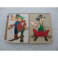 Значки. Ну погоди! САЗ. цена за 1 шт.