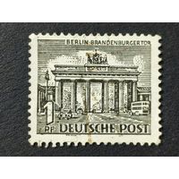 Германия 1949. Немецкие здания. Бранденбургские ворота