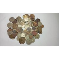 80 монет СССР .