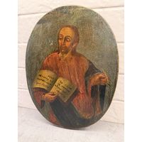 ИКОНА старинная Святой апостол и Евангелист. Большая. Распродажа коллекции!!!