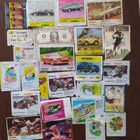 Вкладыши от жвачек 90-х гг