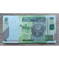 Werty71 Конго 1000 франков 2022 UNC банкнота