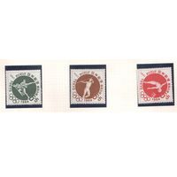 Япония-1961,(Мих.777-779)  , **  , Спорт,  ОИ-1964(полная серия),