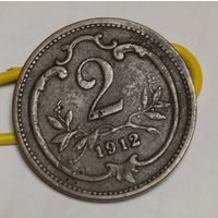 2 геллера 1912 Австрия