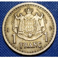 Монако 1 франк 1945 г.