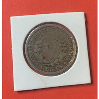 США, 5 центов 1911г.