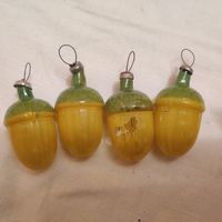 Ёлочные игрушки одним лотом Жёлудь 0129
