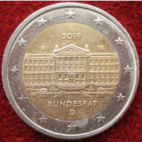 19:  2 евро 2019 Германия