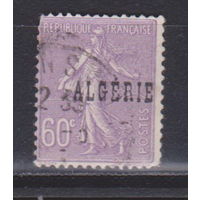Французские колонии Алжир 1924 год  лот 12 С НАДПЕЧАТКОЙ