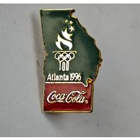 Олимпиада Atlanta Coca-Cola  значок