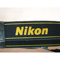 Оригинальный винтажный ремень Nikon из комплекта камеры Nikon D80
