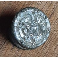 Запонка 73(?) пехотный полк Франция ВА, олово.