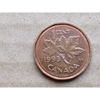 Канада 1 цент, 1993г. (U-обм)