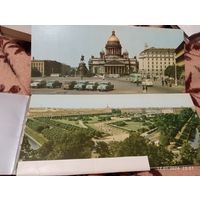 Набор больших репродукций Ленинград 21 шт. 1973