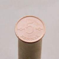Финляндия 5 пенни 1963
