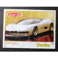 Вкладыш от жвачки TURBO 311 #0054-J01P28