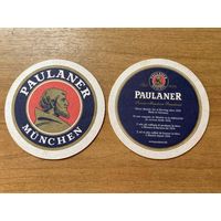 Подставка под пиво Paulaner (Мюнхен) No 5