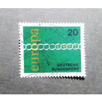 Марка Германия 1971 год Европа СЕРТ