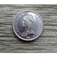 Werty71 Франция 1 франк 1992 200 лет Республик