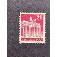 Германия 1948. Британско американская зона. Немецкие здания