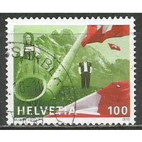 Швейцария. Народный музыкальный иеструмент. 2010г. St#2140.