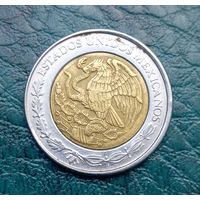 1 песо 2007 г Мексика